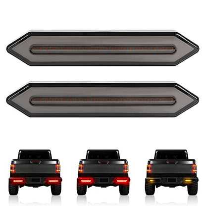 100 LED Trailer Tail Lights,2835SMD Bright Tail/Stop/Brake/Sequential Turn Signal Light Waterproof LED Tail Light Bar for Trailer Truck RV Pickup SUV Van DC12-30V - color: Red&Yellow