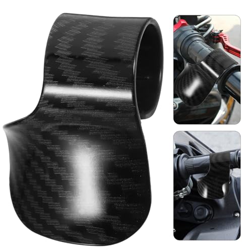 GLEAVI Throttle Fixing Clip for Motorcycle - Carbon Fiber Throttle Assist Grip for Effortless Control and Enhanced Riding Experience