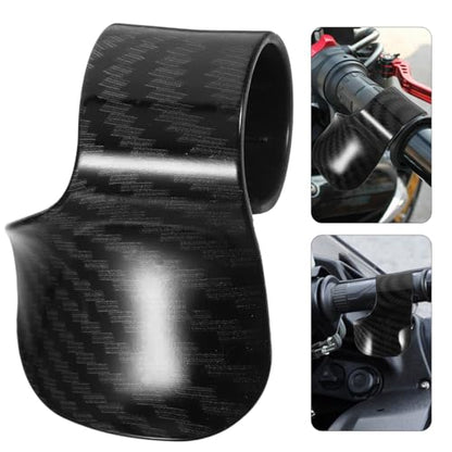 GLEAVI Throttle Fixing Clip for Motorcycle - Carbon Fiber Throttle Assist Grip for Effortless Control and Enhanced Riding Experience