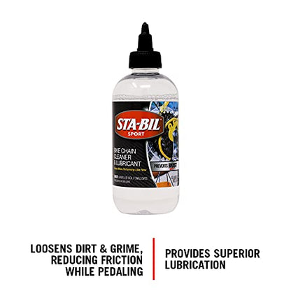 STA-BIL SPORT Bike Chain Cleaner & Lubricant - Prevents Rust on Chains, Cables, and Derailleurs, Premium Lubricant, Easy to Apply, Preserves Bike Chains, 8oz (22406) - style: STA-BIL Bike Cleaner & Protectant Kit