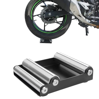 Motorcycle Roller Wheel Cleaning Stand Portable Universal Wheel Roller Stand Support for Dirt Street Bike for Tire Cleaning Wheel