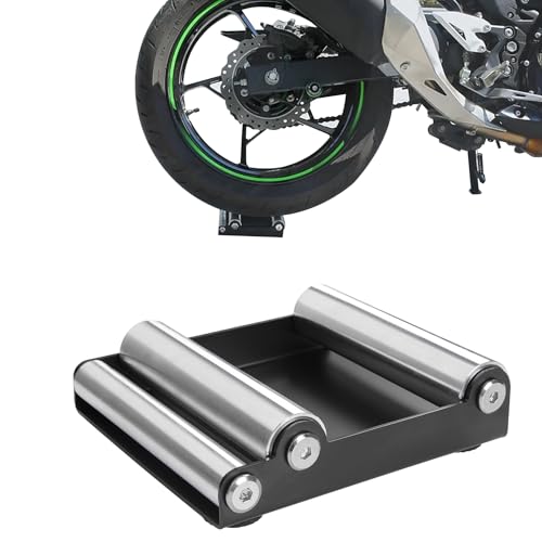 Motorcycle Roller Wheel Cleaning Stand Portable Universal Wheel Roller Stand Support for Dirt Street Bike for Tire Cleaning Wheel