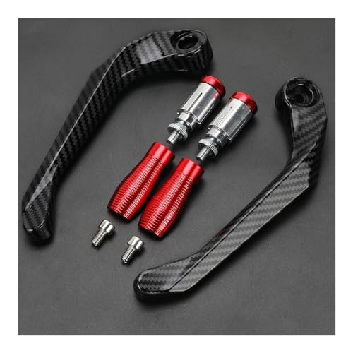 Brake Lever Guards Motorcycle Handlebar Grips Guard Brake Clutch Levers Protector for CBR600RR CBR 600RR 600 RR 2003-2006 2007 2008 2009 - color: Handle Red