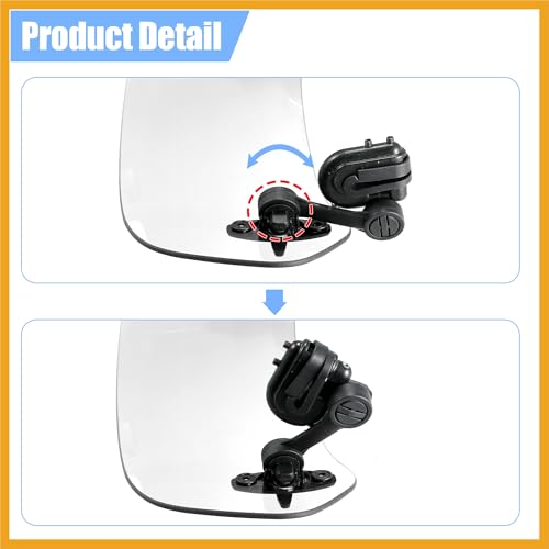 28.5cm Motorcycle Windshield Motorcycle Wind Deflector Clear Lens Adjustable Clip Windshield Extension Universal Fit for Most Motorcycle Scooter Replacement