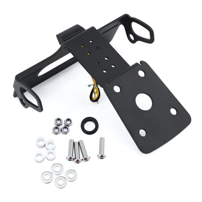 Motorcycle Fender Eliminator License Plate Holder Bracket Fit for Z900 Z900SE 2025-2026 Tail Tidy with LED Plate Light