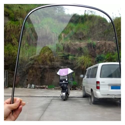 Motorcycle Windshield Windscreen Universal Motorcycle Fairing Windscreen Windshield Shield Covers Wind Deflector Accessories Extension Spoiler