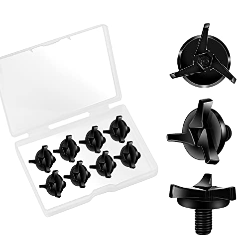 8pcs Motorcycle Helmet Screws, Motorcycle Helmet Visor Screws Helmet Visor Screws Motorcycle Helmet Accessories (Black, Transparent Gasket)