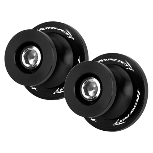 M8 Motorcycle Rear Swingarm Bobbins For CB750 Hornet 23-25 Swingarm Spools Protectors Spool Sliders CNC Aluminum cb750 hornet Accessories (Black) - color: Black