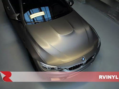 3M 2080 Series BR230 Brushed Titanium Dual Cast 3D Embossed Grained Vinyl Car Wrapping Film - 1ft x 1ft - 1sq ft - Vehicle Sheet Roll - color: Brushed Titanium - 2080 BR230, size: 1ft x 1ft
