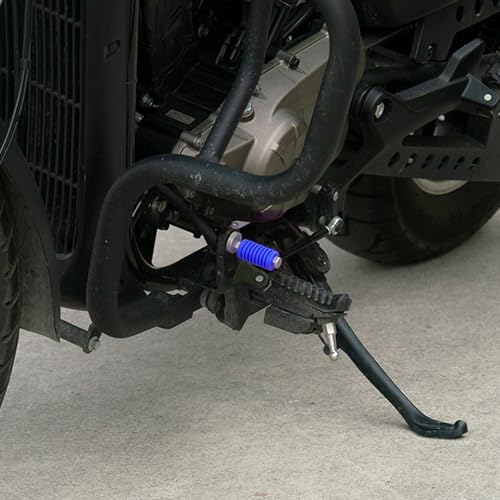 Universally Motorcycle Shifter Gear Lever Pedal Rubber Covers Antiskid Foot Peg Toe Protector Accessories - color: Red
