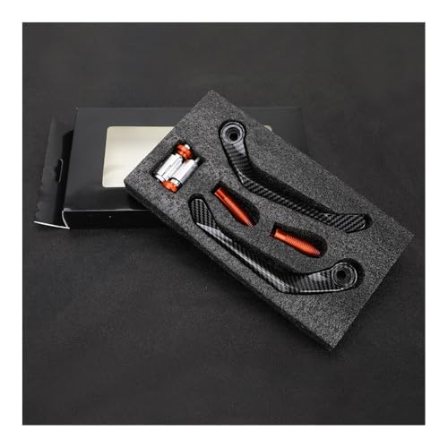 Brake Clutch Lever Guards for ADV150 ADV160 ADV350 ADV 160 150 350 Motorcycle 7/8" 22MM Handlebar Handguard Brake Clutch Levers Hand Guard Protector - color: Orange