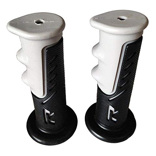 XH4077- Atv Watercrafts Inchesr Inches Engraved Gel Grips Gray Compatible With Atv Quad Yamaha Kawasaki Polaris Seadoo Bombardier Jet Ski Foreman Recon Rincon