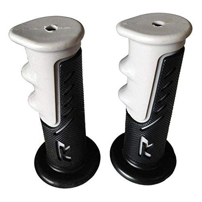 XH4077- Atv Watercrafts Inchesr Inches Engraved Gel Grips Gray Compatible With Atv Quad Yamaha Kawasaki Polaris Seadoo Bombardier Jet Ski Foreman Recon Rincon