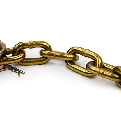 VULCAN Ratchet Buckle - 2 Inch Wide Handle with Chain Tail - 4 Pack - 3,300 Pound Safe Working Load - size: Chain Tail Classic (4- Pack)