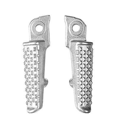 Front Foot Pegs Footrests Pedals for Honda CBR 600RR 2003-2023, CBR 1000RR 2004-2023, CB1000R 2008-2023 (Front-White) - color: Front-White