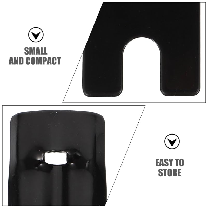 Toddmomy Safety Flag Pole Brackets 2-Pack Triangular Bike Flag Mounting Brackets Compact Durable Outdoor Riding Accessory for Bicycle Motorcycle
