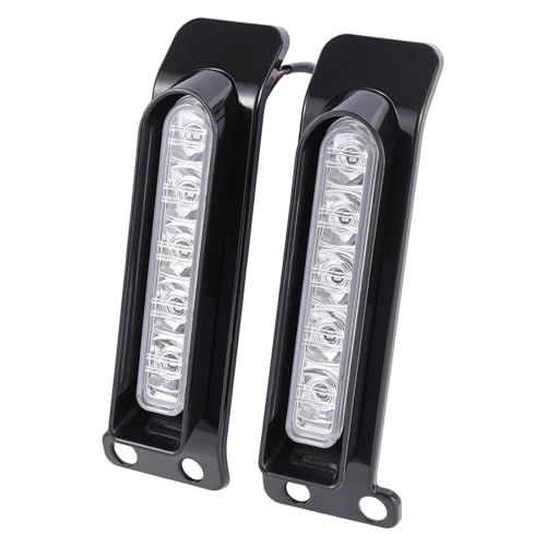 LED Filler Panel Lights Rear Fender Light Turn Signals Lamp Brake Tail Lights Fit for Harley Touring Electra Glide Ultra Limited Road King Road Glide 2014-2024(Black Housing Transparent Lens) - color: Black Housing Transparent Lens