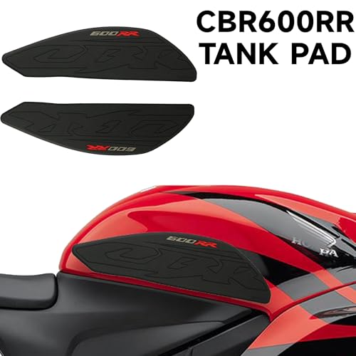 NIGHT CAT Fuel Tank Sticker,Gas Tank Pad for CBR 600RR 2007-2012,Motorcycle Fuel Tank Protector,Fuel Tank Side Traction pad,Anti Slip sticker(CBR600RR-07-12) - color: Cbr650 Rr