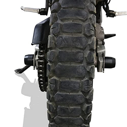 Xitomer Front and Rear Fork for DR650 1996-2025 DR650SE Sliders Wheel Protector Frame Sliders Crash Protector