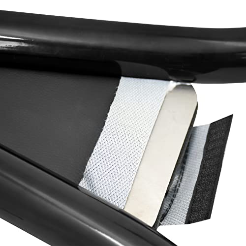 09-25 Sissy Bar Backrest, Detachable Passenger Backetst Sissy Bar Fit for Harley Touring Street Glide Road Glide Road King Electra Glide 2009-2025 Black - color: Black, size: 16"- Detachable Split