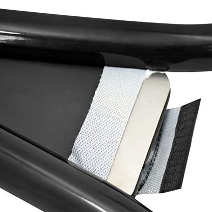 09-25 Sissy Bar Backrest, Detachable Passenger Backetst Sissy Bar Fit for Harley Touring Street Glide Road Glide Road King Electra Glide 2009-2025 Black - color: Black, size: 16"- Detachable Split