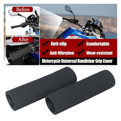 Motorcycle Steering Wheel Cover Handlebar Cuffs Cover Handle Grips