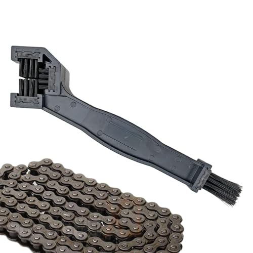 Chain-Scrubber Cleaning Brush - Motorcycle Bicycle Maintenance System, Multifunctional Cleaning Accessory, Care Solution, Practical Chain-Tool | Outdoor Riding Use During Long Trips and Trail