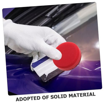 SOLUSTRE Hand Polishing Waxing Pads Durable Car Detailing Sponge for Buffing and Coating Versatile Applicator for Cars Motorcycles and Boats Protects Paint Surface