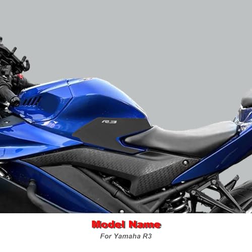 r3 Motorcycle Fuel Tank Protector For Yamaha R3 YZF-R3 2019+ Fuel Tank Pad Non-Slip Gas Tank Protection Pad