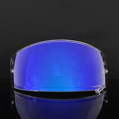 Neotec 2 Helmet Visor Replacement for,CNS-3 UV Protection Helmet Face Shield Compatible with SHOEI Neotec 2(Revo Clear Blue) - color: Revo Clear Blue- Day and Night Use
