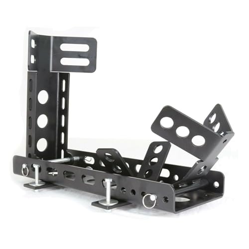 Neutron 14" to 22" Removable Trailer Model Motorcycle Wheel Stop Chock Adjustable Rear 1T2TOMMWSCA
