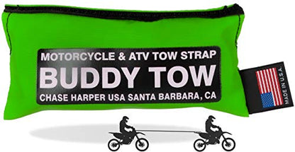 Chase HarperUSA 9100 - Buddy Tow - Tough Military spec Nylon Webbing (1785 lb. Test) 12' x 1" - Lime Green - color: Lime Green, size: 1" Webbing