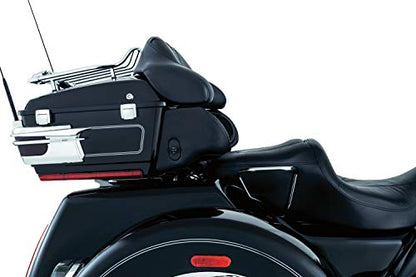 Kuryakyn 8957 Tour-Pak Trunk Luggage/Storage Rack Accessory: Relocator Kit for 2009-13 Harley-Davidson Motorcycles, Black - style: 2009-2013 Models