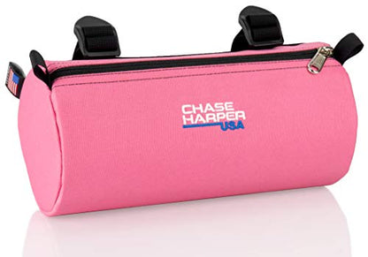 Chase Harper USA 105000 Ruckus Barrel Bag - Highly Durable Industrial Grade Ballistic Nylon Exterior with Strong Thermoplastic Insert Full Length Zippered Opening - Pink - color: Pink.
