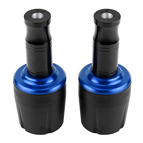 Universal Motorcycle Frame Sliders,Universal Motorcycle Crash Protector,Blue Frame SlidersPowersports Frame Sliders,Universal Slider Frame Sliders Crash Pad Protector 10mm Screw for Z125(Blue)