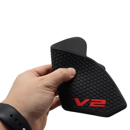 Motorcycle Tank Traction Pad Anti Slip Sticker Gas Knee Grip Protector for Panigale Streetfighter V2 2022 2023
