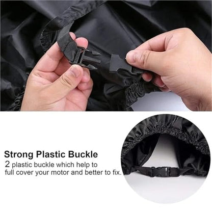 Motorcycle Cover Waterproof Rain and Dust UV(Medium) - color: Medium
