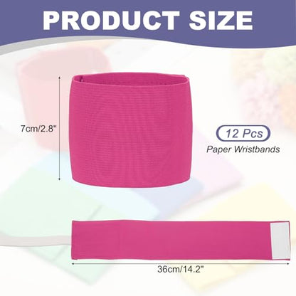 Soccer Captain Armband Elastic Wrist Arm Bands Adjustable Player Team Leader Anti-Slip Badge Sports Accessories - color: Hot Pink