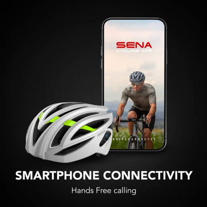 Sena R2 / R2 EVO / (Alexa Built-in) only R2X, Smart Bluetooth and Mesh Intercom Communications Road Cycling Helmet - color: Matte Black, size: Medium, style: R2 Bluetooth Intercom
