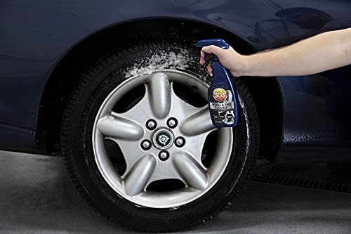 303 Products Wheel and Tire Cleaner - Cleans Both Wheels and Tires Effectively - Tough on Brake Dust - Removes Tire Browning - Foaming Formula, 16 fl. oz. (30590) Packaging May Vary - size: 15.5 Ounce (Pack of 1)