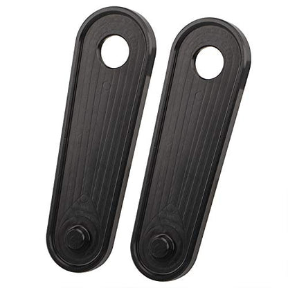 Black Passenger Rear Floorboard Foot Peg Frame Plates for Harley Touring Models 1993-2023,Pair - color: Black