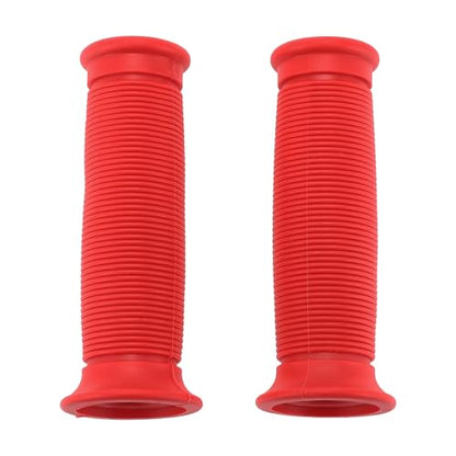 7/8" 22mm 15/16" 24mm Universal Motorcycle Hand Grips Cover Non Slip Rubber Handlebar Grips for Motorcycle Scooter Bicycle ATV Red 1 Pair