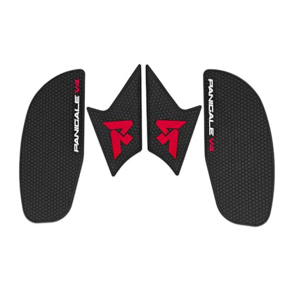 for Panigale V4 V4S Panigale v4s 2025 Tank Pad Protector Motorcycle Sticker Decal Air Knee Grip Tank Traction Pad Side Accessories