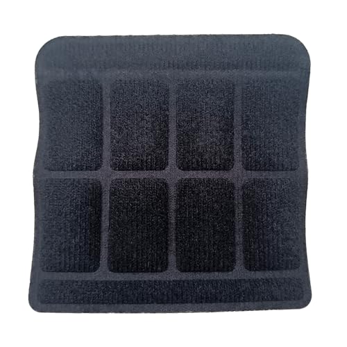 Helmet Chin Straps Jaw Pads Chin Pad Soft Foam Sponge Pad Strap Padding Replacement Lining Cushion Mat Liner Universal Fit for Cycling Bike Motorcycle Bicycle Riding - color: Black 9PCS