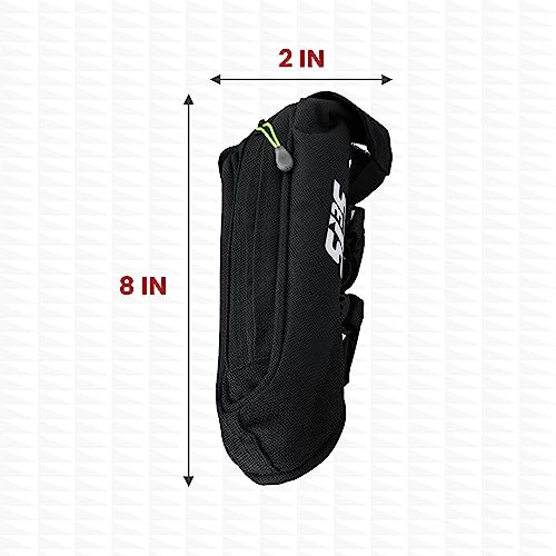 SLS3 Aero Top Tube Bike Bag - Small, Stable & Secure for TT and Triathlon Racing – Tri and Cycling Accessories - Premium Low Profile Design Reduces Drag - Custom Fit Bike Top Tube Bag