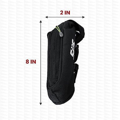 SLS3 Aero Top Tube Bike Bag - Small, Stable & Secure for TT and Triathlon Racing – Tri and Cycling Accessories - Premium Low Profile Design Reduces Drag - Custom Fit Bike Top Tube Bag