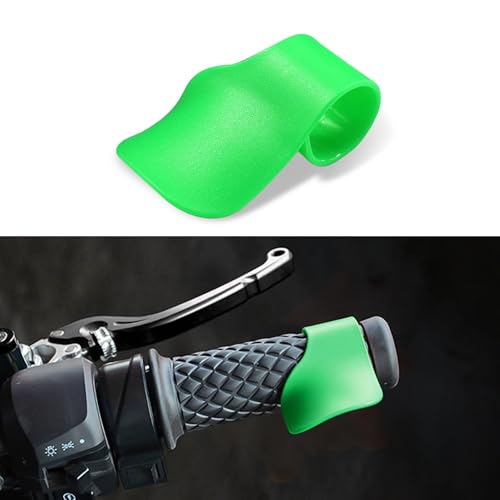 Motorcycle Cruise Control, Throttle Assist, Motorcycle Cruise Assist Grips, Car Accessories Handlebar Oil Control Rocker Rest Accelerator Assistant Universal for 7/8" Handle Bar (Green) - color: Green