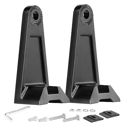LED Light Bar Side Mounting Bracket Base Mounting Universal Bracket 2PCS Rubber Pad Brackets kit for Mounting Straight or Curved LED Light Bar from 7 inch up to 52 inch (Pack of 2) - size: Light Bar Adjust Bracket-Side