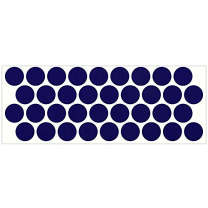 LiteMark Reflective Purple 1 Inch Circle Sticker Decals for Helmets, Bicycles, Strollers, Wheelchairs and More - Pack of 36 - color: Purple