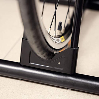 CyclingDeal Bicycle Floor Parking Rack Stand - for Mountain MTB Road Bike - Indoor Home Garage Storage - Classic 6 Bikes - size: 6 Bikes, style: Classic